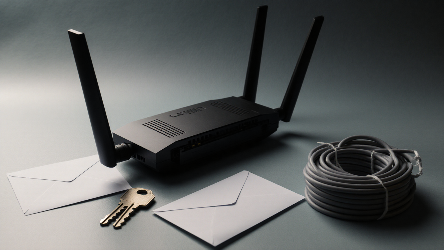 Router admin boundary and password rotation notes